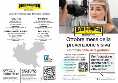 Volantino Spaccio Occhiali Vision Pagina 1
