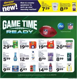 Hannaford flyer week 41 Page 11: Crest 3d white deep stain remover toothpaste €8,99, Tide liquid laundry detergent €19,99