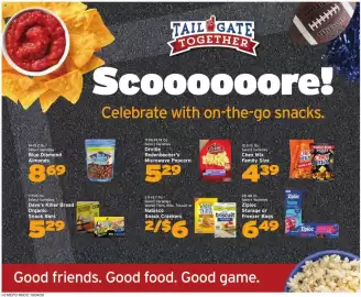 Hannaford flyer week 41 Page 14: Orville Redenbacher's Chex Mix €4,39, Blue Diamond Almonds €8,69