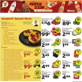 Hannaford flyer week 41 Page 3: Hannaford maine cauliflower €2,99, Sweet Onions €2,99