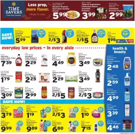 Hannaford flyer week 41 Page 7: Taste of Inspirations Homestyle Ranch Seasoned Potatoes €3,99