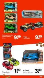 Wibra folder | Speelgoed Pagina 8: Driftauto €3,49, Finger Racers €1,99