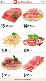 Volantino Gruppo Pascar Pagina 6: Prosciutto di suino €6,99, Salsiccia mista di bovino e suino €8,99