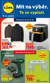 Lidl leták týden 41 Strana 1: SilverCrest HORKOVZDUŠNÁ FRITÉZA €1.199,00