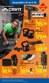 Lidl leták týden 41 Strana 9: CRIVIT Láhev na pití €149,90, CRIVIT Sportovní nízké ponožky – 5 párů €99,90