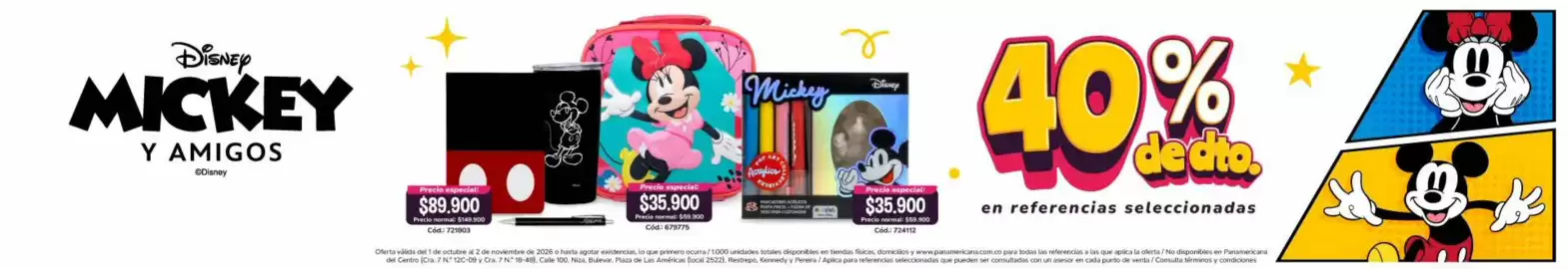 Catálogo Panamericana Página 4: Especial - minnie mouse lunch bag €35.900,00