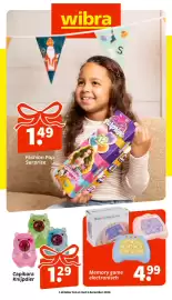 Wibra folder Pagina 1: Memory game elektronisch €4,99, Capibara Knijpdier €1,29