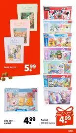 Wibra folder Pagina 13: Bao Bao puzzel €4,99, Boek puzzel €5,99