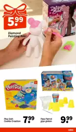 Wibra folder Pagina 16: Paw Patrol gips gieten €9,99, Play Doh Cookie Creation €7,99