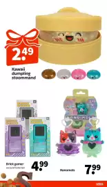 Wibra folder Pagina 2: Nanomals €7,99, Brick gamer €4,99
