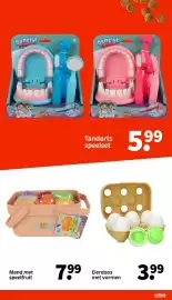 Wibra folder Pagina 20: Eierdoos met vormen €3,99, Mand met speelfruit €7,99