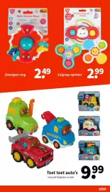 Wibra folder Pagina 25: Zuignap spinner €2,99, Zintuigen ring €2,49