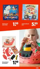 Wibra folder Pagina 28: Waterverf kleurblok €1,99, Zaklampboek Sint €5,99