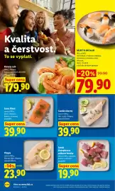 Lidl leták Strana 18: Candát obecný €39,90, Losos Kisuč €39,90
