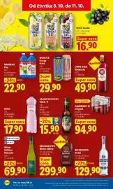Lidl leták Strana 29: Kozel nealko €16,90, Becherovka Vodka €129,90