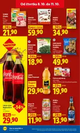 Lidl leták Strana 30: Čaj ovocný/zelený €19,90, COCA COLA Regular Zero €29,90