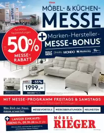 Möbel Rieger Prospekt Seite 1