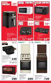 Catalog Selgros Pagină 5: Toshiba Cuptor cu microunde MWP-MM20PWH / MWP-MM20PBK €299,00, Myria Cuptor microunde €189,00