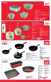 Catalog Selgros Pagină 7: Curver cutii alimentare €21,59, Tefal linia de vase pentru gătit renew black €126,00
