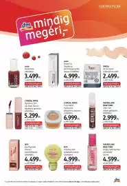 DM akciós újság Oldal 5: PARSA €2.499,00, Essie €4.999,00
