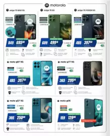 Volantino Leonardelli Pagina 32: Moto g87 5G €397,50, Motorola edge 70 5G €499,10