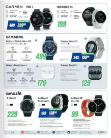 Volantino Leonardelli Pagina 33: Galaxy Watch7 €199,90, Garmin Fenix E €399,90