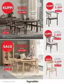 Fagmøbler kundeavis Side 10: Aron spisestol €2.499,00, Ryan spisestol €3.499,00