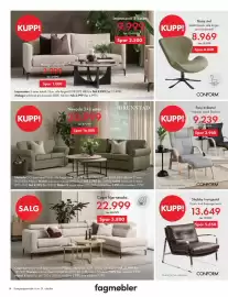 Fagmøbler kundeavis Side 14: Conform shabby loungestol €13.649,00, Conform daisy stol €8.969,00