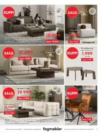Fagmøbler kundeavis Side 15: Fiol sofabord sett €1.999,00, San Remo sofa €18.999,00