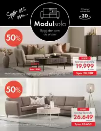 Fagmøbler kundeavis Side 4: Sone høy hjørnesofa €26.649,00, Sone høy m/sjeselong €19.999,00
