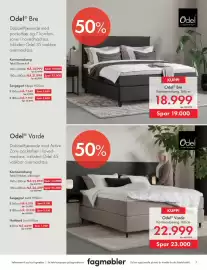 Fagmøbler kundeavis Side 7: Odel Bre Kontinentalseng €18.999,00, Odel Varde €22.999,00