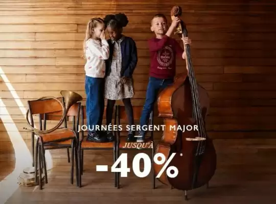 Sergent Major (valable jusqu'au 21-10)