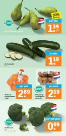 Albert Heijn folder week 41 Pagina 10: AH Kastanje-champignons 400 gram €2,19, AH Broccoli Los €0,99
