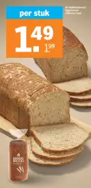 Albert Heijn folder week 41 Pagina 15: AH Bakkersbrood tijgerbrood volkoren heel €1,49