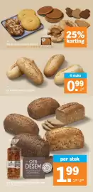 Albert Heijn folder week 41 Pagina 16: Alle AH Bakkersbrood OerDesem heel €1,99, AH Pistolets wit en volkoren €0,99