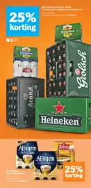 Albert Heijn folder week 41 Pagina 27: Alle Heineken, Grolsch, Brand of Stella Artois multipacks of kratten