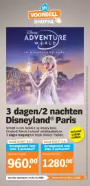 Albert Heijn folder week 41 Pagina 36: 3 dagen/2 nachten Disneyland® Paris €960,00