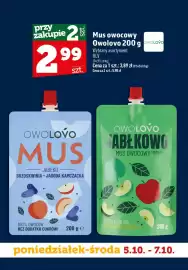 Topaz gazetka Strona 2: Mus owocowy Owolovo jabłko brzoskwinia jagoda kamczacka €2,99