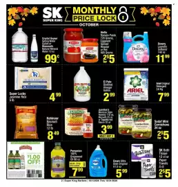 Super King Markets weekly ad Page 2: Juanita's Mexican Style Hominy 110 oz, Menudo 25 oz or Tapatio Hot Sauce 32 oz €3,99