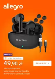 Allegro gazetka tydzień 40 Strona 3: Bezprzewodowe słuchawki z mikrofonem i powerbankiem Blow €49,90