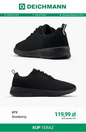 Deichmann gazetka tydzień 40 Strona 12: Sneakersy VTY €119,99