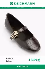 Deichmann gazetka tydzień 40 Strona 4: Baleriny Catwalk €119,99