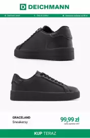 Deichmann gazetka tydzień 40 Strona 9: Sneakersy Graceland €99,99