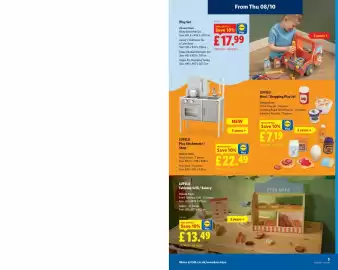 Lidl leaflet week 41 Page 5: Lupilu Play Kitchenette / Shop €22,49, Lupilu tabletop grill / bakery €13,49
