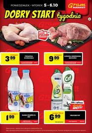 Gram Market gazetka tydzień 40 Strona 4: Mleko świeże MU! 2% €1,99