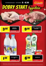 Gram Market gazetka tydzień 40 Strona 4: Mleko świeże MU! 2% €1,99
