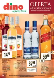 Dino gazetka | Alkohole Strona 1: Wino Monte Santi Frizzante €14,79, Whisky Johnnie Walker Red Label €59,89