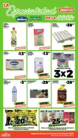 Folleto Merco Página 3: Mimarca Arroz extra €13,99, Mimarca harina de trigo €13,99