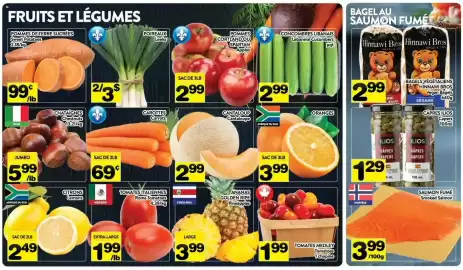 Supermarché PA flyer week 41 Page 2: Tomatoes medley €1,99, Cantaloupe €2,99