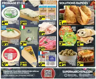 Supermarché PA flyer week 41 Page 6: Roasted Turkey €8,99, Fromage raclette oka cheese €2,49